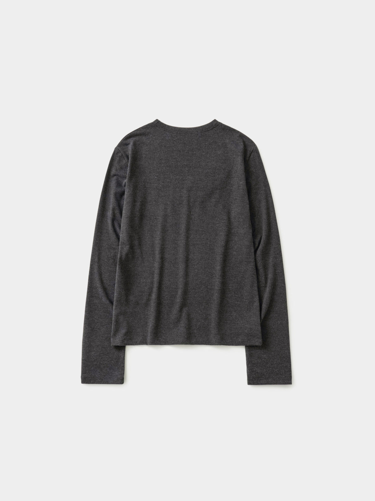 Mellow Slim Long Sleeves T-Shirt (Charcoal)