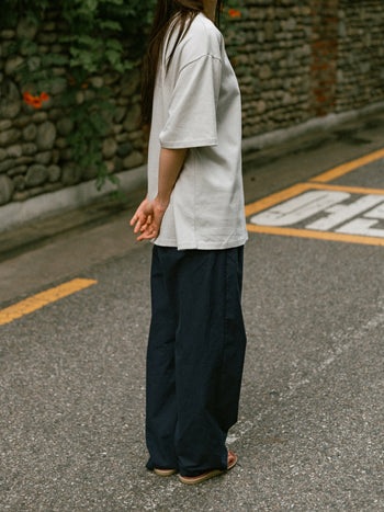 Light String Easy Pants (Navy)