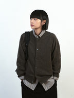 Light Wholegarments Cardigan (Charcoal)