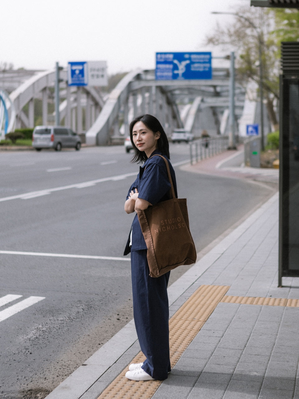 City Summer Light Banding Pants (Beige)