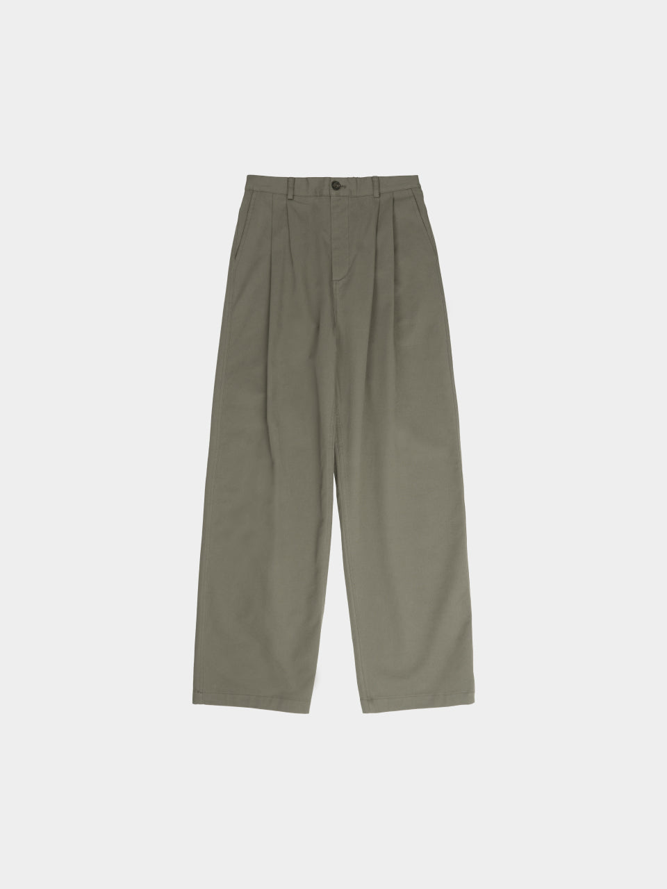 City Worker Pin-tuck Trouser (Khaki Gray)
