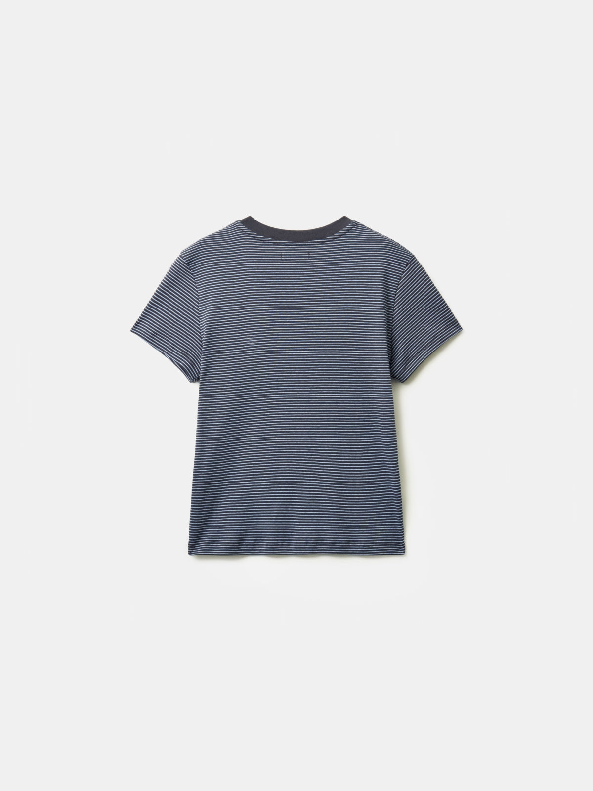 Classic Stripe Tee (Charcoal)