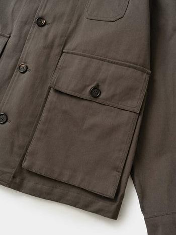 City Worker French Jacket (Ash Brown)