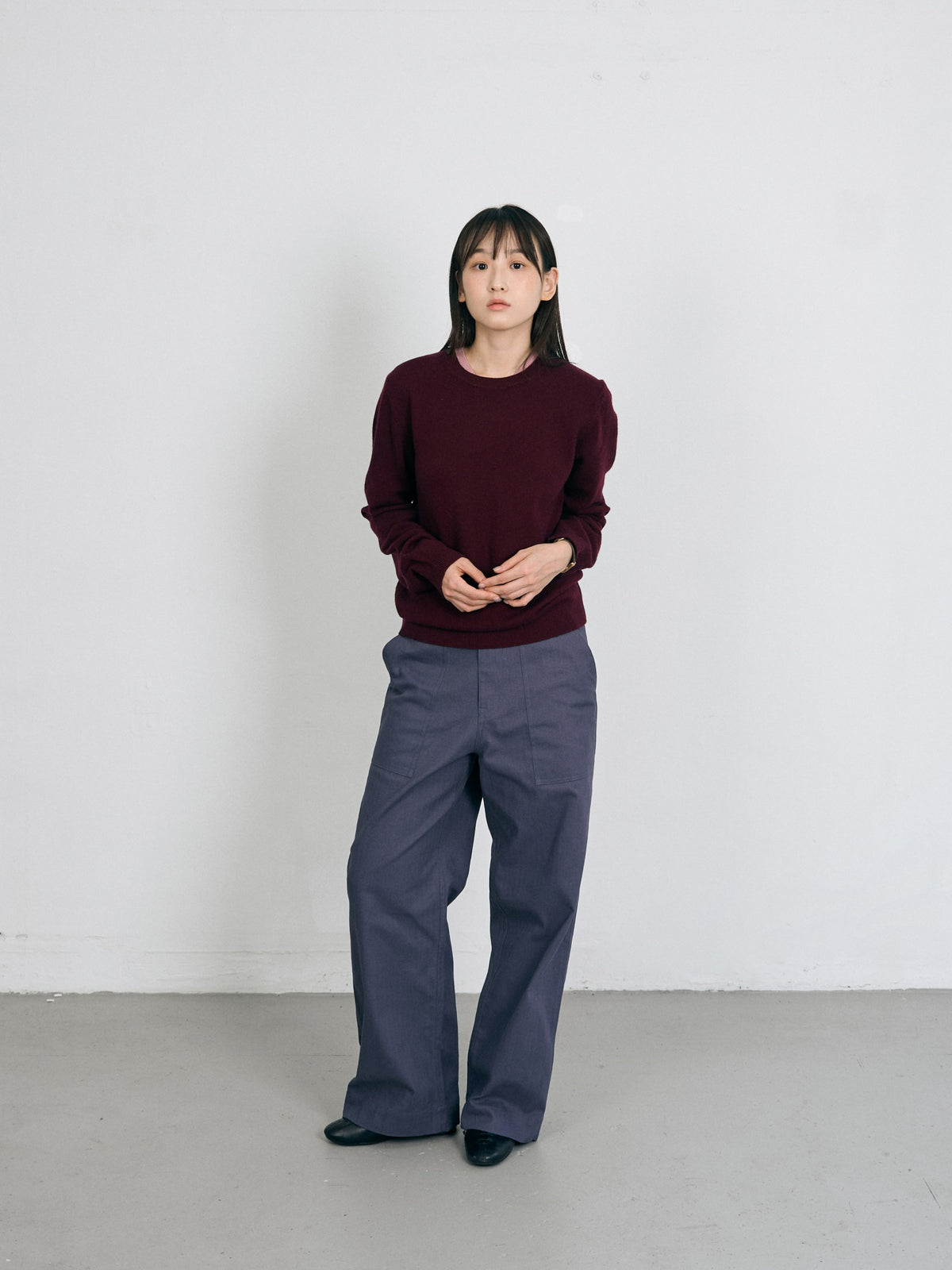 Essential Fatigue Pants (Vintage Blue)