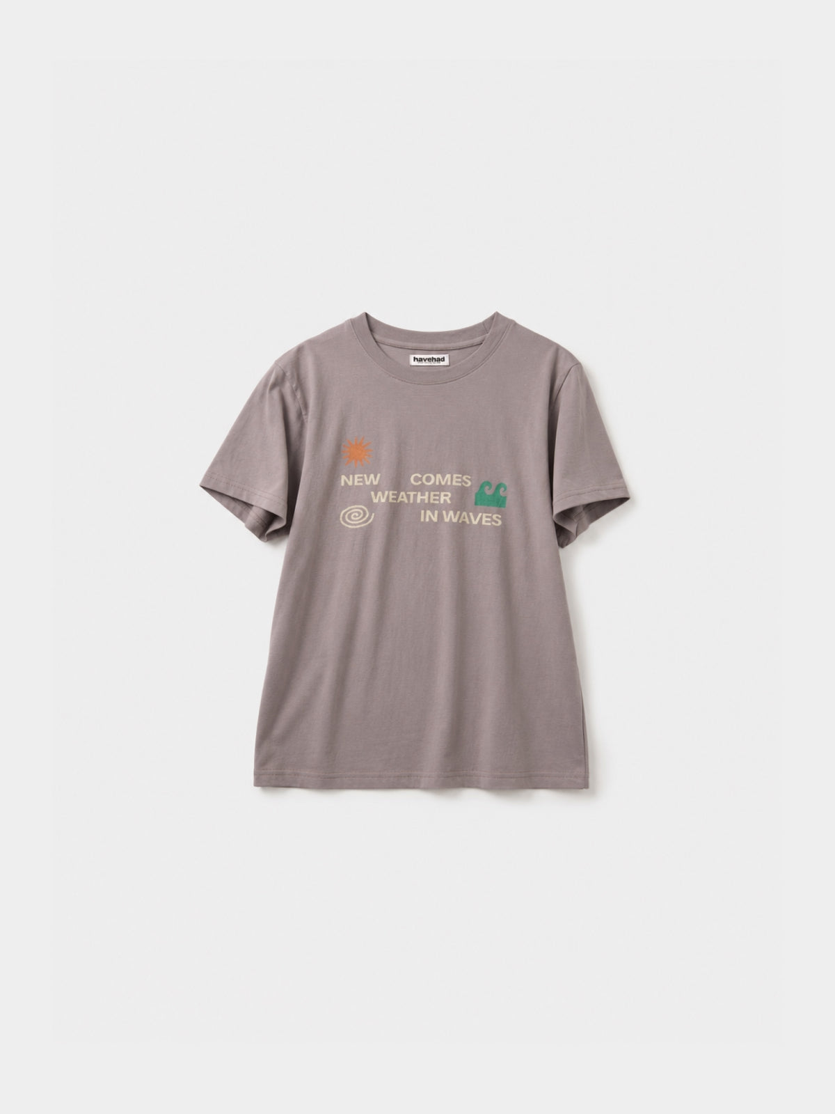 Weather in Waves Tee (Smoky Beige)