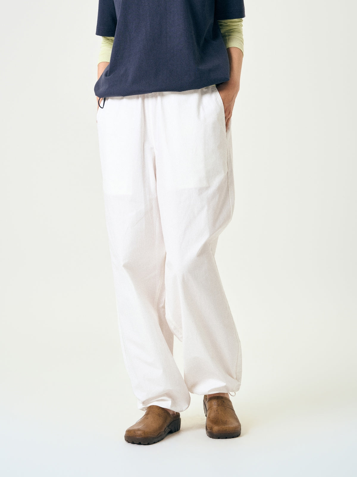 Light String Easy Pants (White) | Havehad