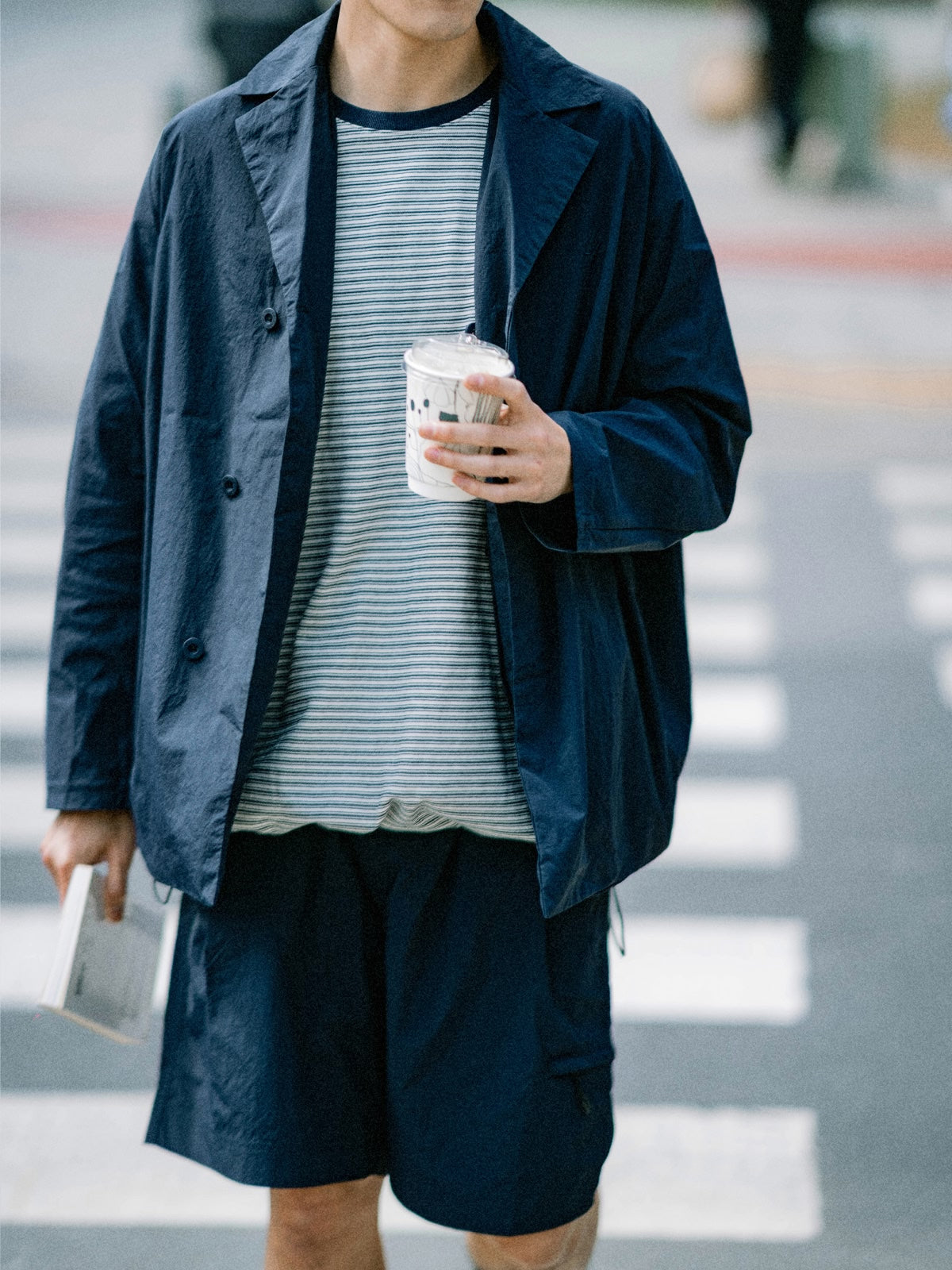 City Light Packable Jacket (Navy)