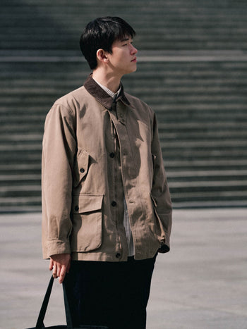 2way Utility Field Coat (Navy)