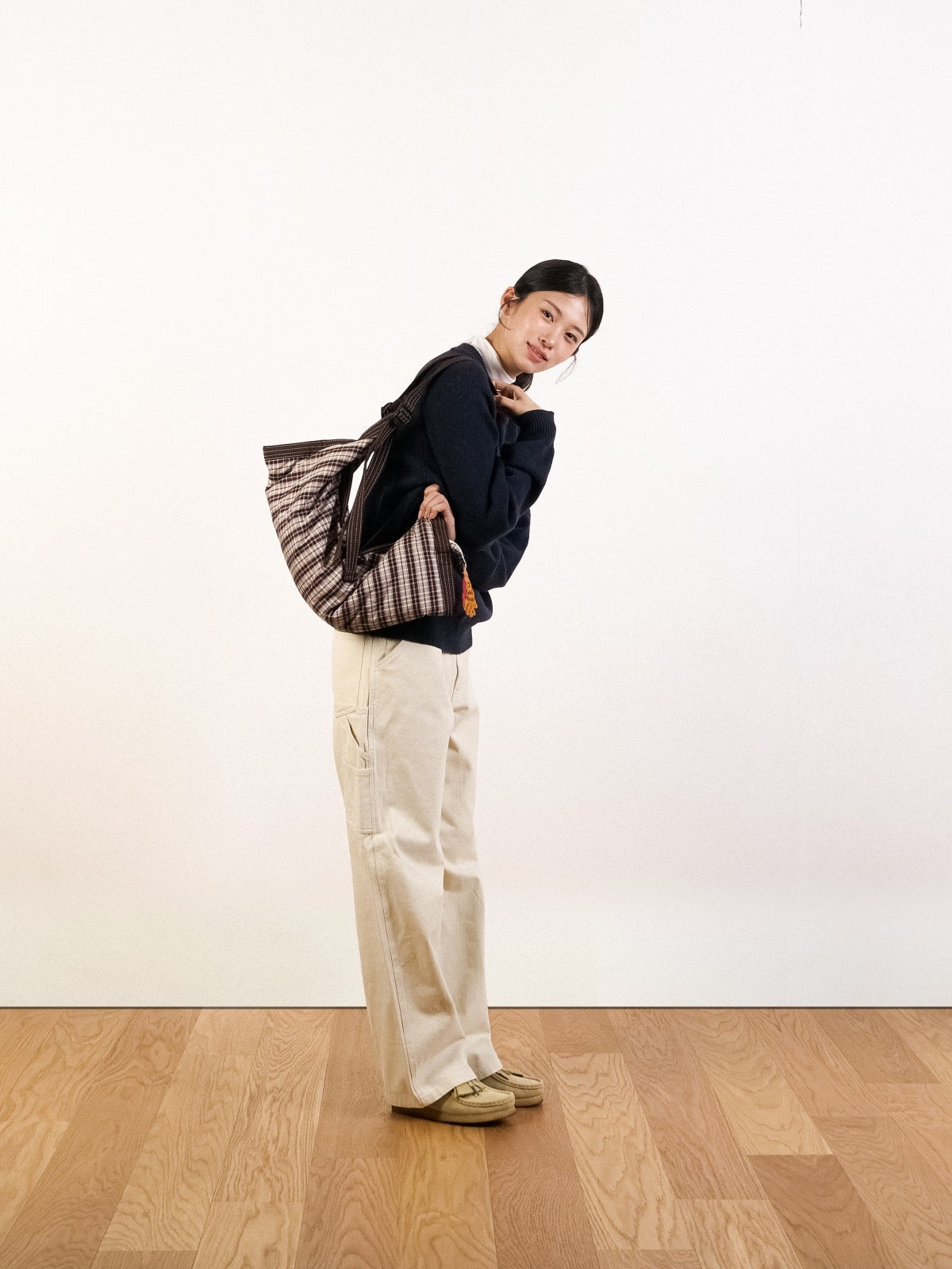 Heavy Cotton Carpenter Pants (Ecru)