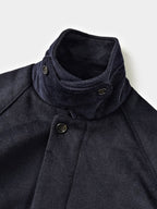 City Wool Half Coat (Navy)