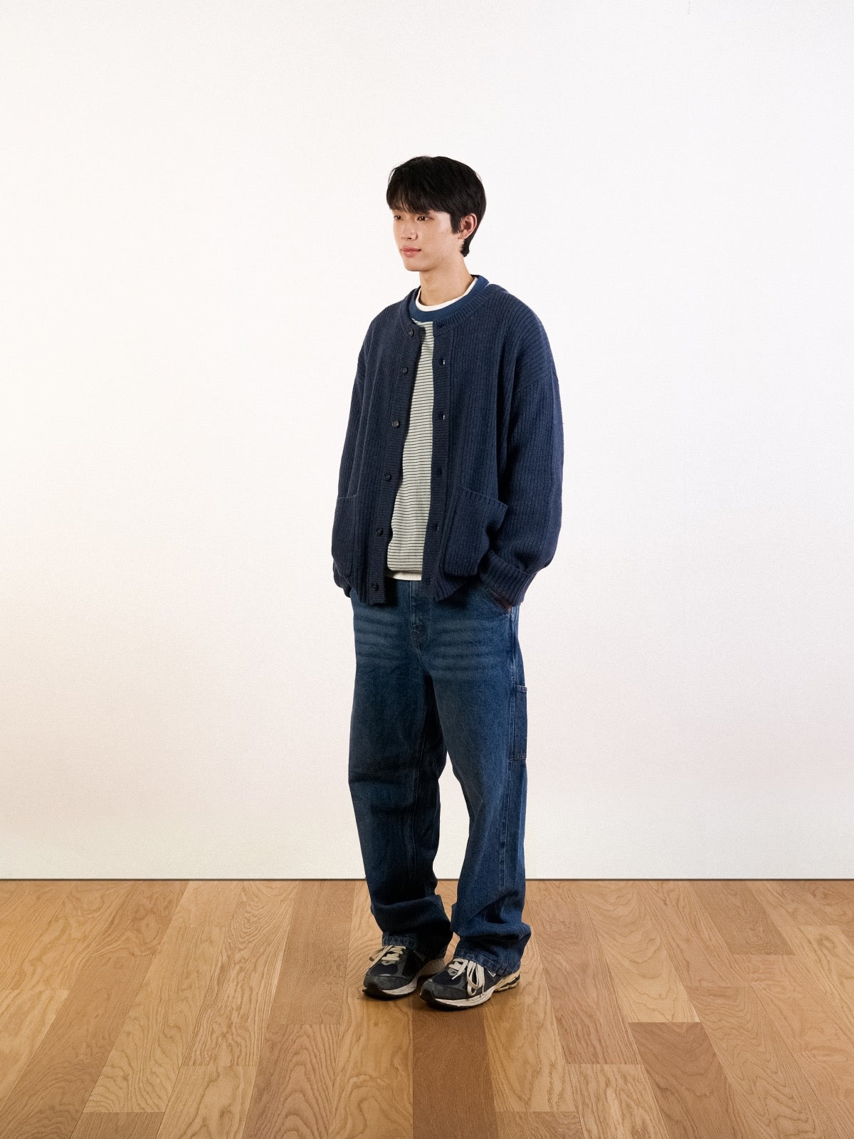 Heavy Cotton Carpenter Pants (Denim Blue)