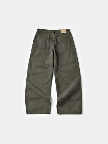 Coloured Denim Pants (Khaki)