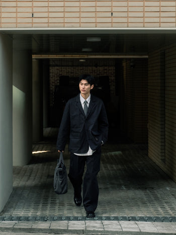 City Worker Club Jacket (Blue Gray)