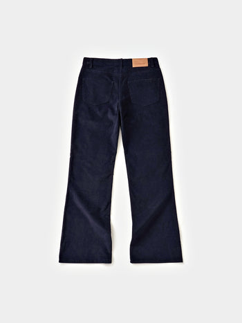 Flare Corduroy Pants (Navy)