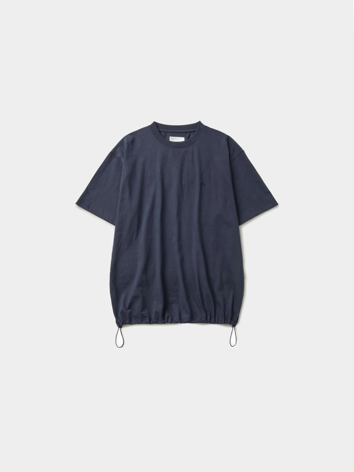 Relaxed Half String Tee (Navy)