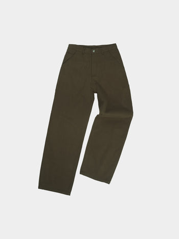 Heavy Cotton Carpenter Pants (Khaki)
