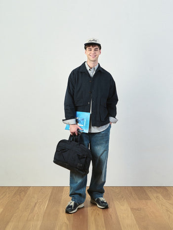 City Worker French Jacket (Khaki Gray)