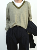 City Worker Pin-tuck Trouser (Khaki Gray)