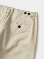 Essential Classic Chino Pants (Ecru)