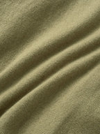 Daily Wool Round Cardigan (Olive)