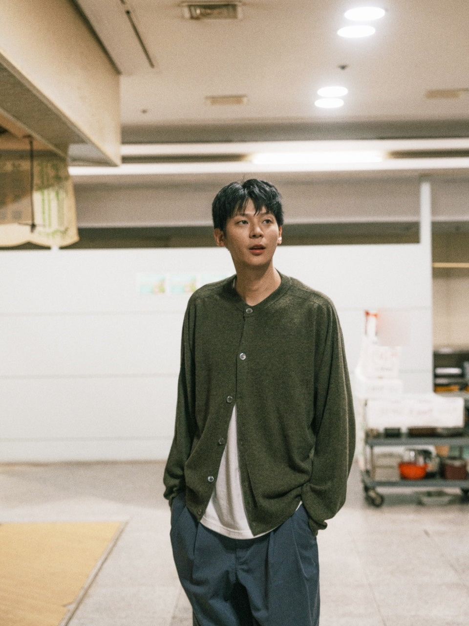 havehad Light WholegarmentsCardigan ブラウン Light Wholegarments Cardigan (Brown) | Havehad