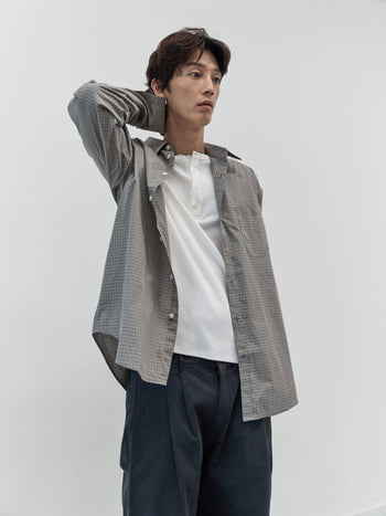 Everyday Classic Check Shirts (Olive)