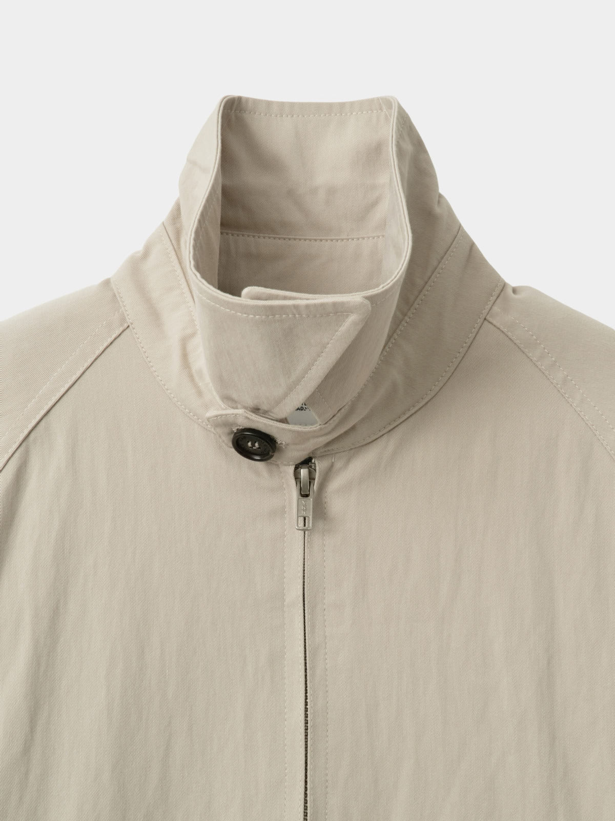 Glen Cotton Drizzler Jacket (Beige)