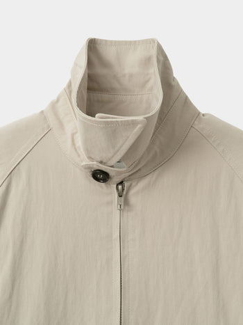Glen Cotton Drizzler Jacket (Beige)