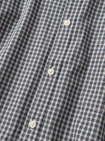 Everyday Classic Check Shirts (Navy)