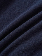 Daily Wool Collar Cardigan (Navy)