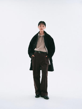 City Wool Half Coat (Black)