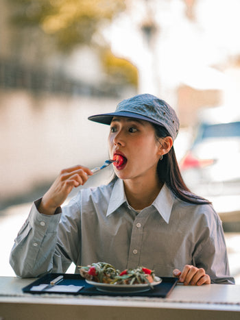 Classic Check Longbill Cap (Gray)