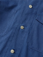 Twill Cotton Chore Jacket (Blue)