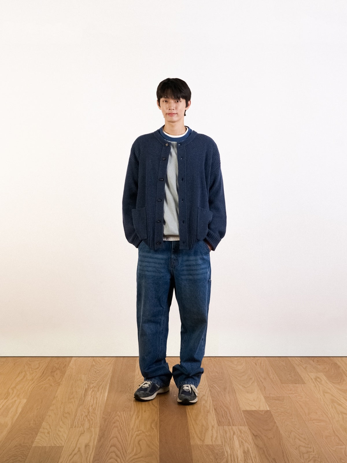 Heavy Cotton Carpenter Pants (Denim Blue)