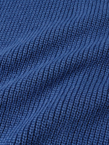 2way Zip-up Cardigan (Blue)