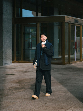 City Wool Club Jacket (Charcoal)