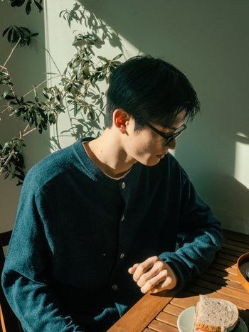 Light Wholegarments Cardigan (Butter)