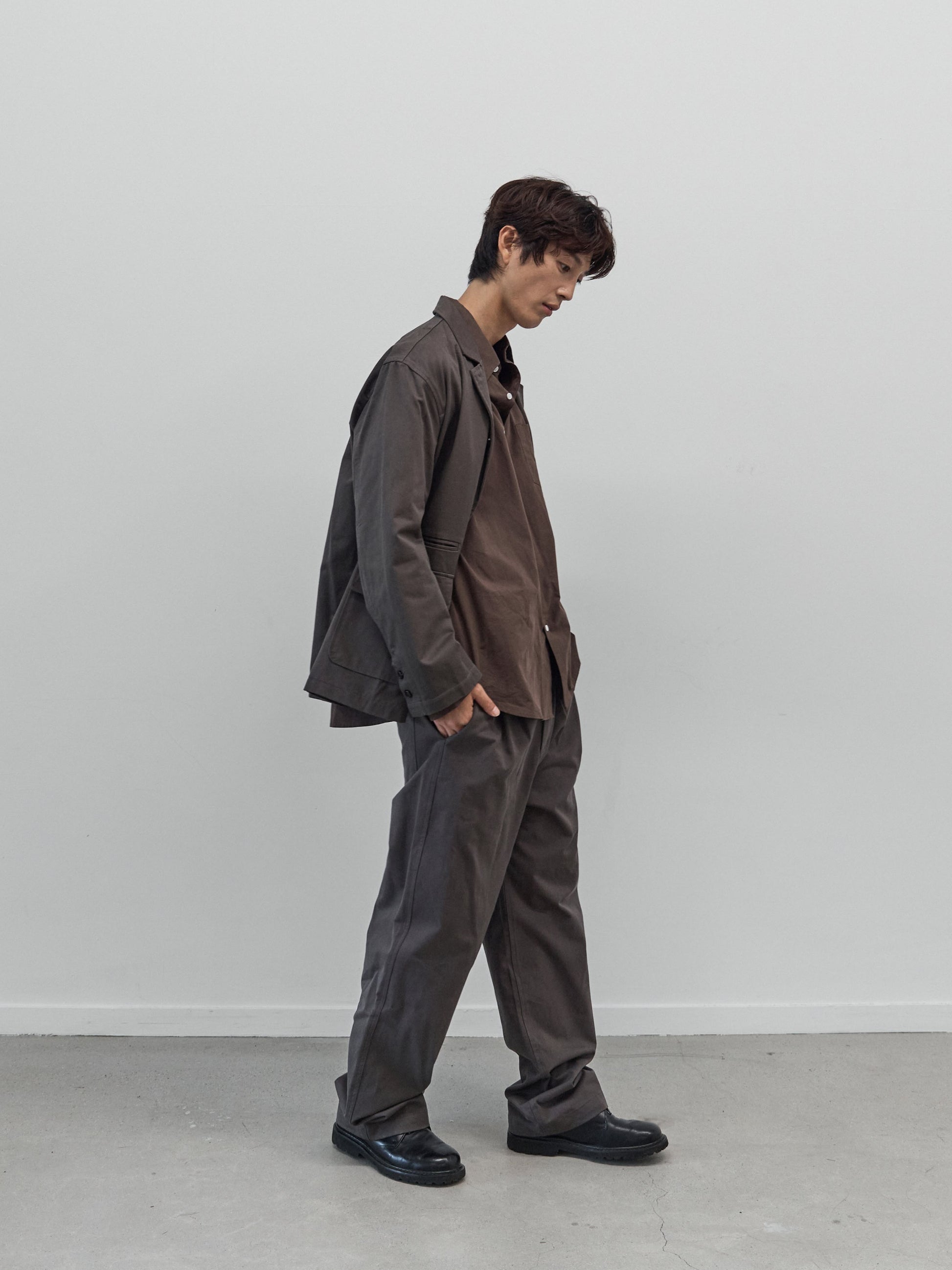 City Worker Club Jacket (Ash Brown)