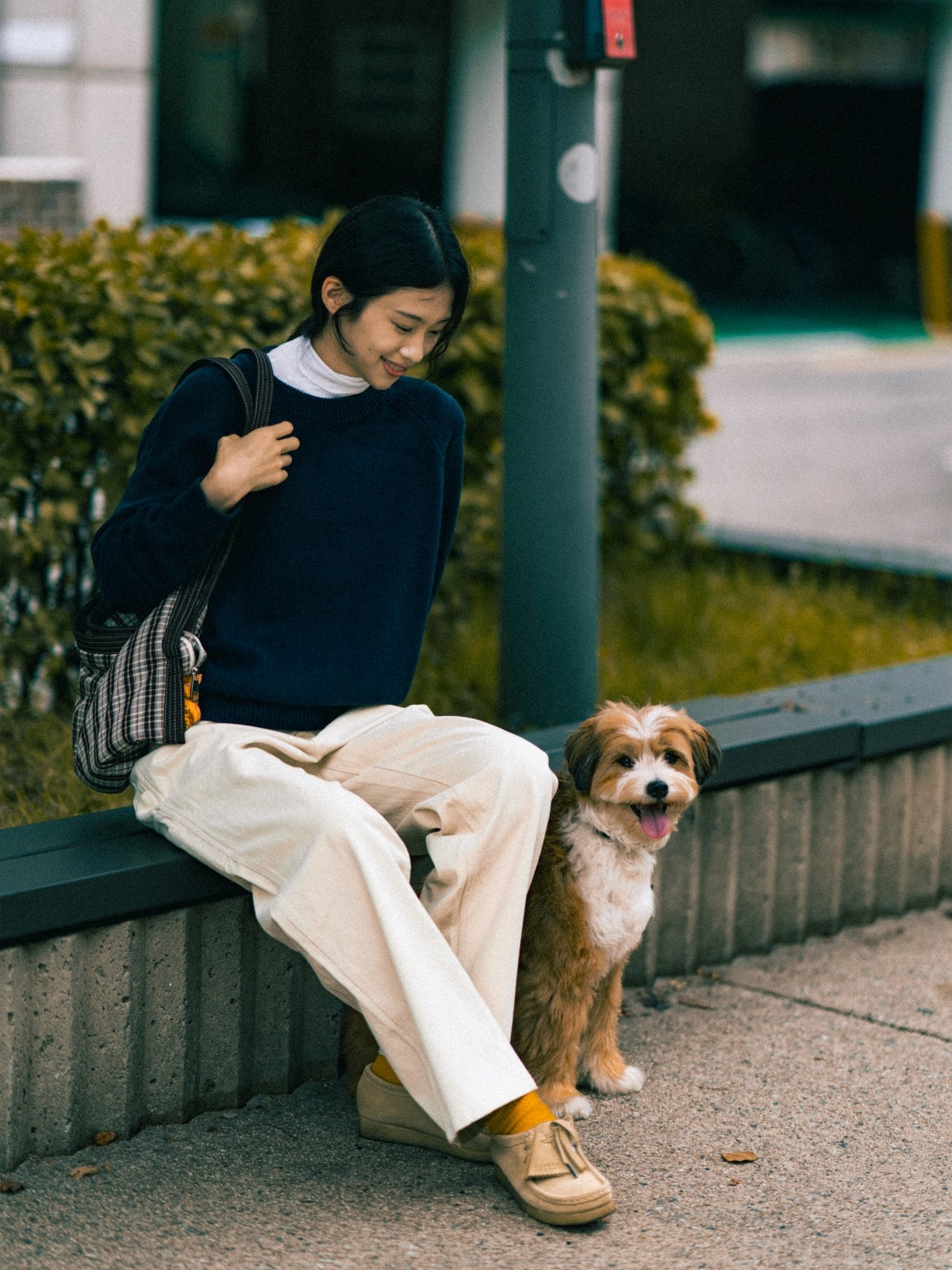 Heavy Cotton Carpenter Pants (Ecru)