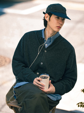 Classic Check Longbill Cap (Brown)