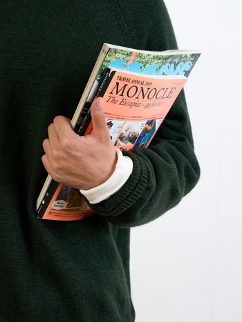 Yak Wool Crewneck Sweater (Gray)