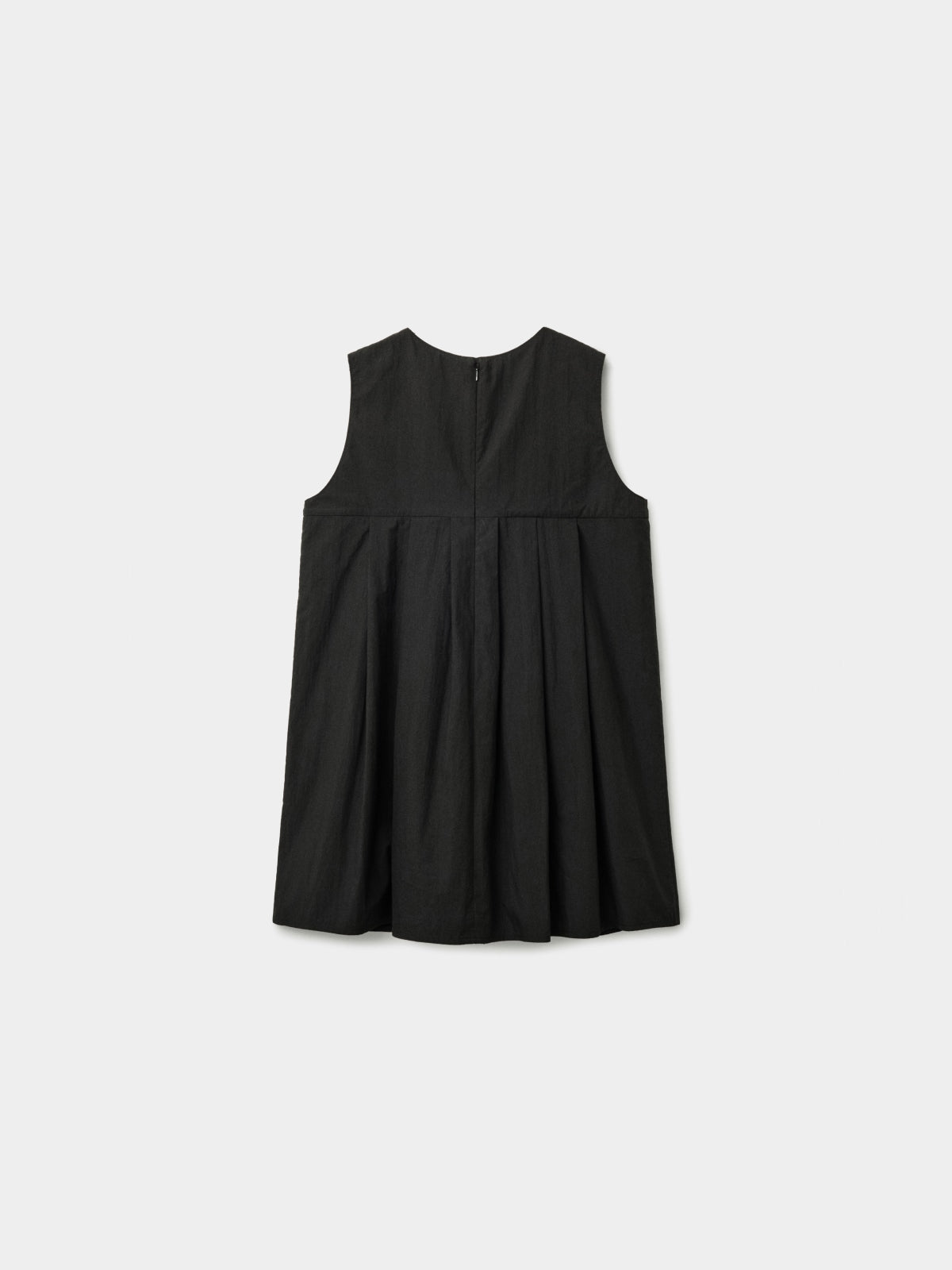 トップス UNOF PLEATS TANK TOP Pleats Sleeveless Top (Black) | Havehad