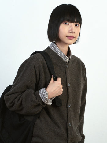 Light Wholegarments Cardigan (Deep Khaki)