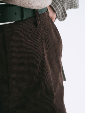 Corduroy Officer Chino Pants (Navy)