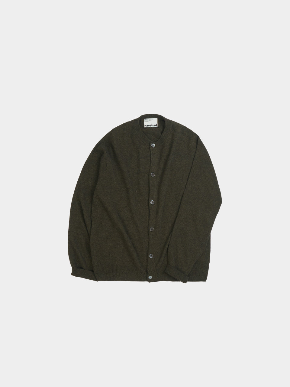 Light Wholegarments Cardigan (Deep Khaki) | Havehad