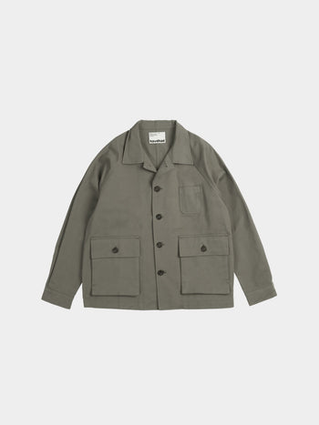 City Worker French Jacket (Khaki Gray)