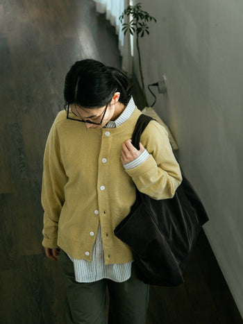 Light Wholegarments Cardigan (Gray)
