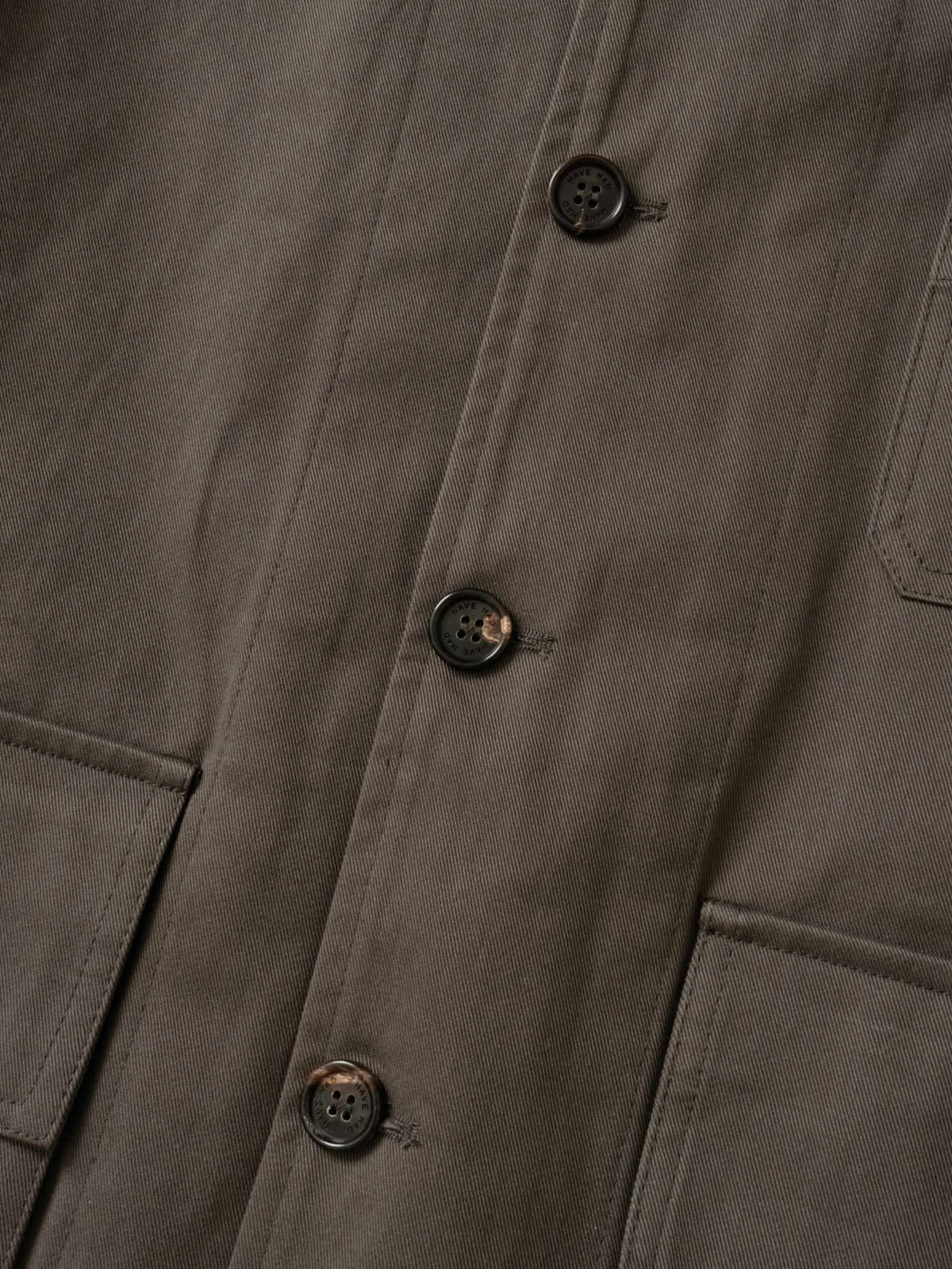 City Worker French Jacket (Ash Brown)