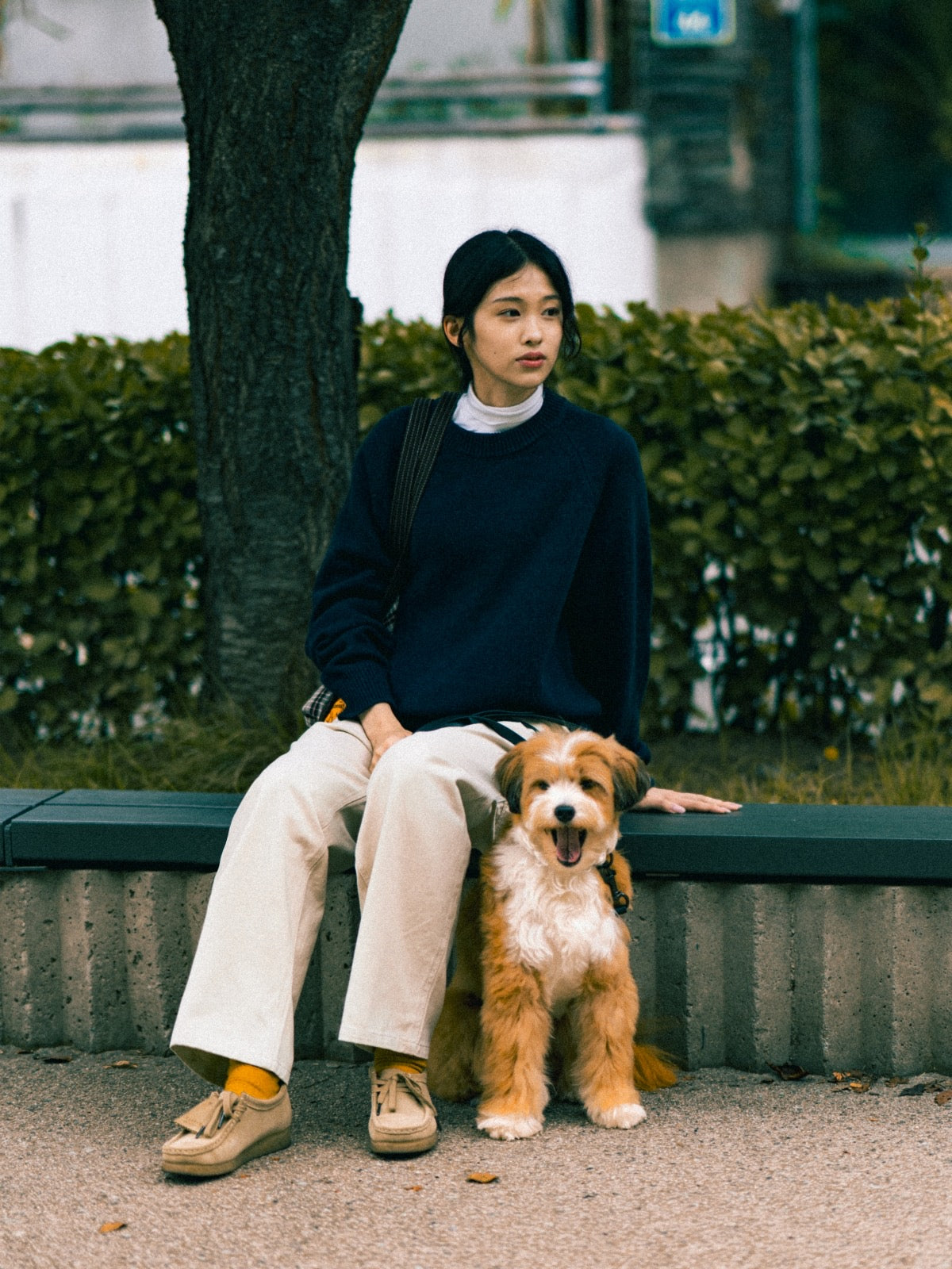 Heavy Cotton Carpenter Pants (Denim Blue)