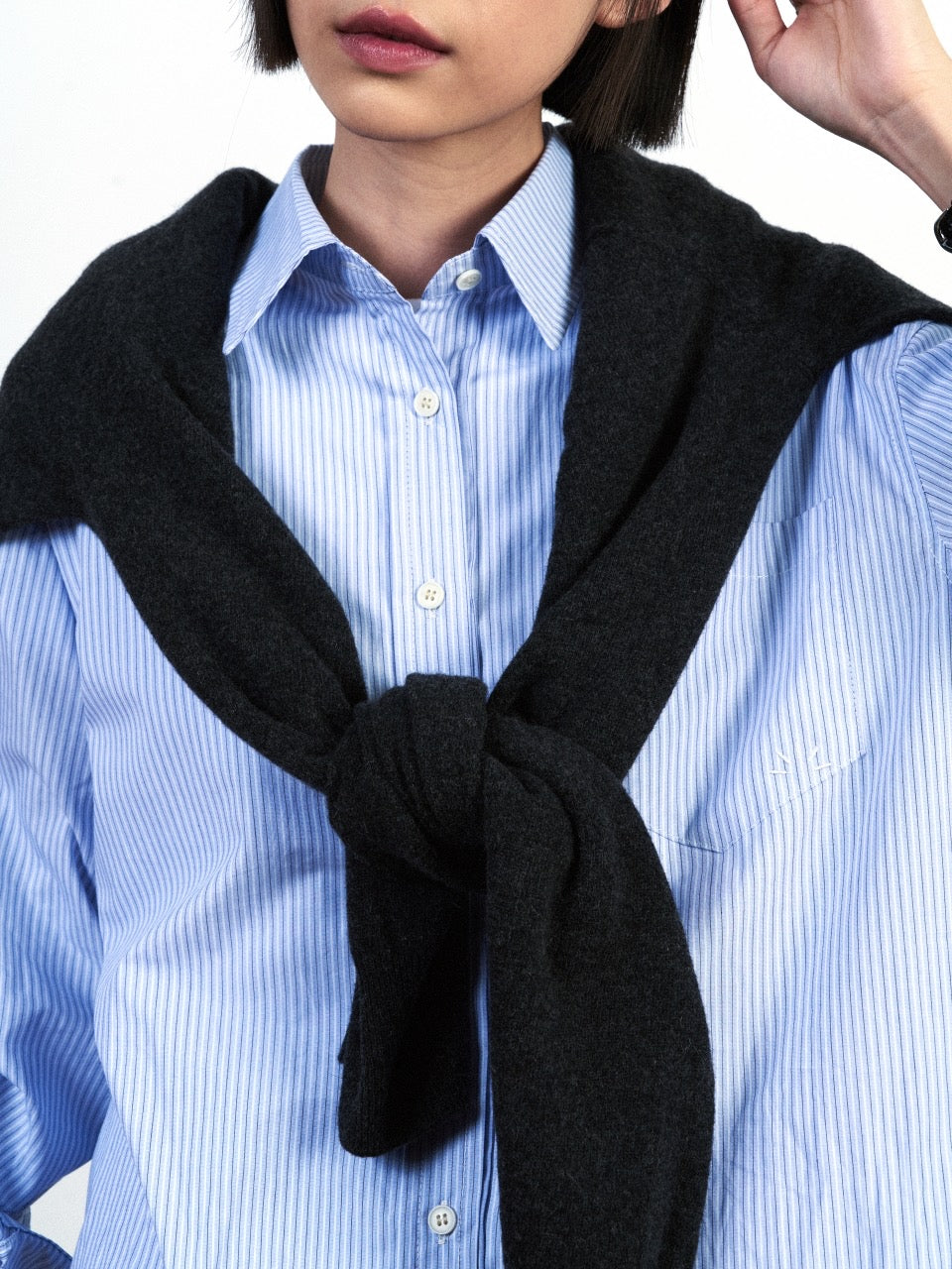 Light Wholegarments Cardigan (Deep Khaki)